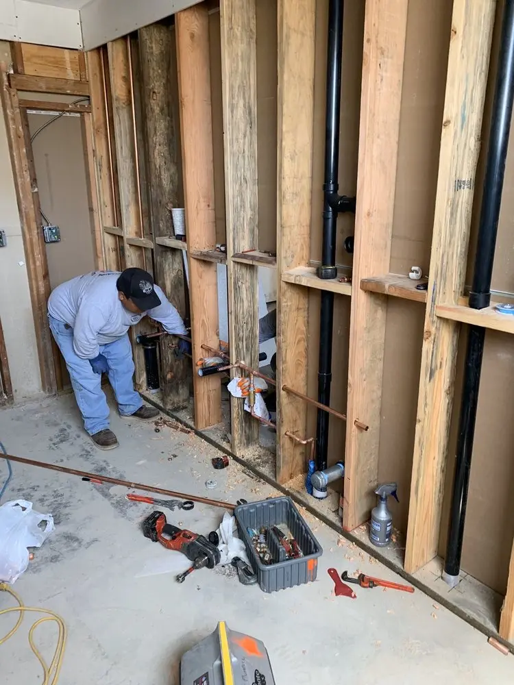 Commercial rough-in plumbing for Commercial Plumbing in Sodus